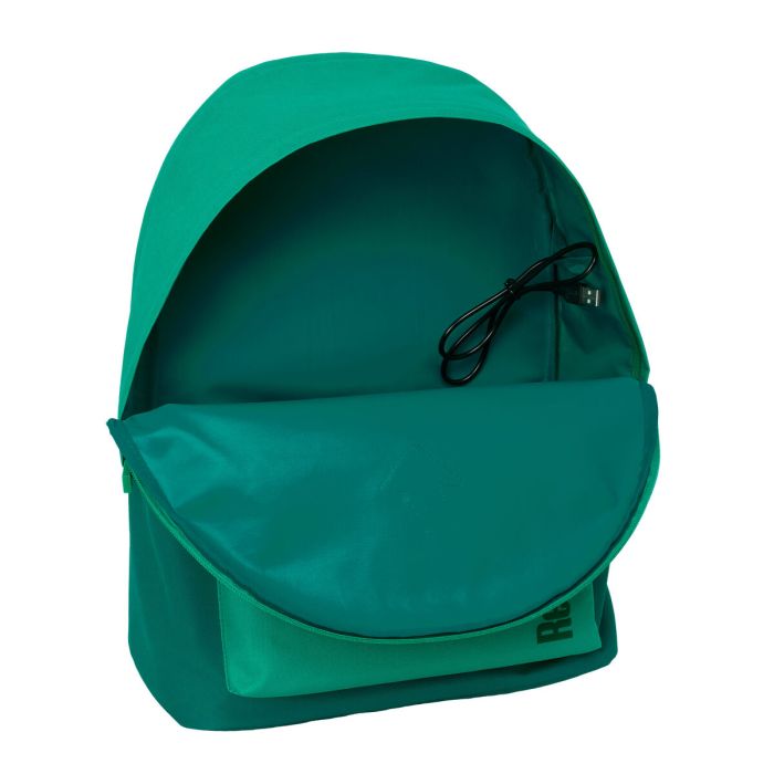Sac à Dos pour Portable et Tablette avec Sortie USB Real Betis Balompié Vert 2
