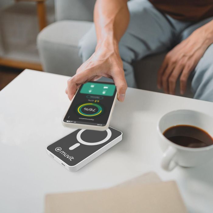 Powerbank Muvit for Change DP51AQ-R Blanc 5000 mAh 5