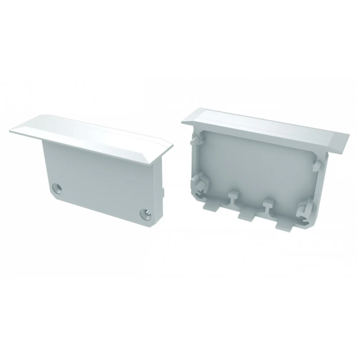 Bouchon de terminaison pour profil type INSO - Plastique Blanc 0 Bouchon de terminaison pour profil type INSO - Plastique Blanc 0