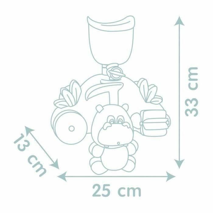 Jouet Pour le Bain Smoby Hippopotamus 1