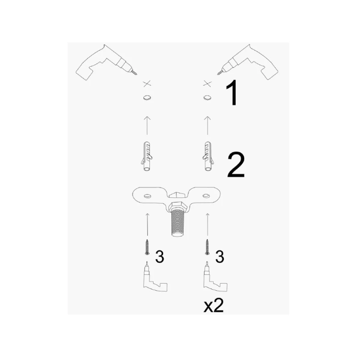 BX3 LIGHT Makurdi - Lampe de Plafond Décorative Moderne pour Intérieur, Installation sur Surface ou Suspendue, Compatible LED, Réf. BX3-OPV-521SHN1132 BX3 LIGHT Makurdi - Lampe de Plafond Décorative Moderne pour Intérieur, Installation sur Surface ou Suspendue, Compatible LED, Réf. BX3-OPV-521SHN1132