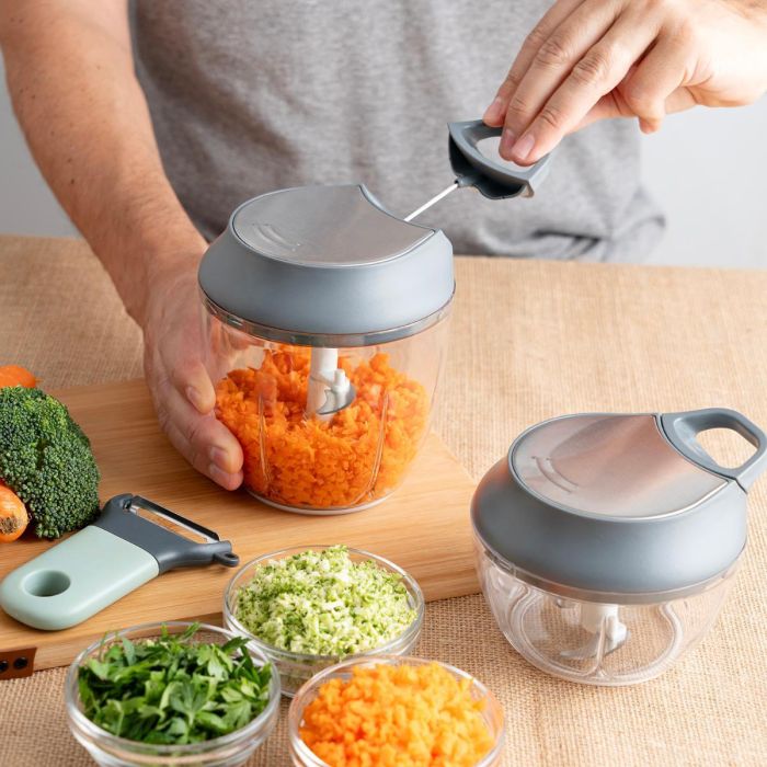 Picadora Vegetales Ozon Quid 13,5x12x14,5 cm (36 Unidades) 3