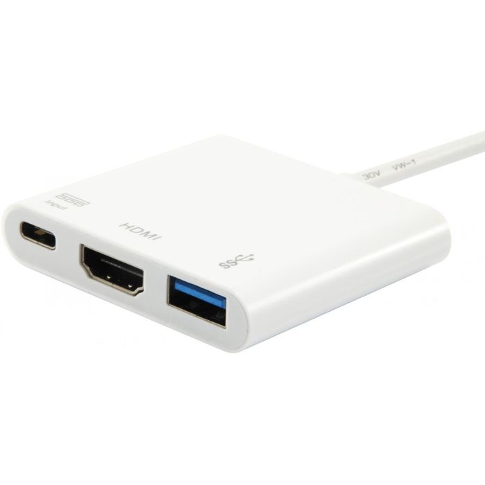 Equip Dock USB-C->HDMI.USB3.0.60WPD 15cm si 2