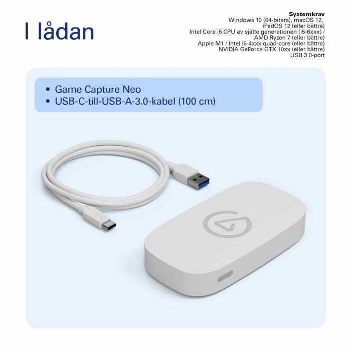 Enregistreur de jeu vidéo Elgato 10GBI9901 2 Enregistreur de jeu vidéo Elgato 10GBI9901 2