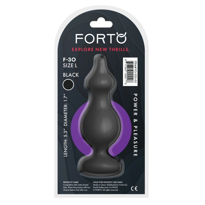 Plug Anal Forto Noir 2 Plug Anal Forto Noir 2