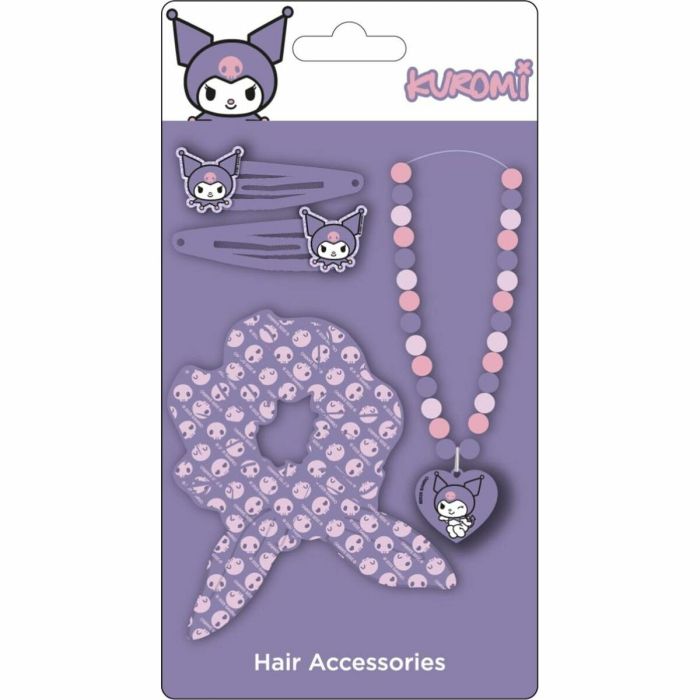 Accessoires pour les Cheveux Hello Kitty Violet 4 Pièces 3 Accessoires pour les Cheveux Hello Kitty Violet 4 Pièces 3