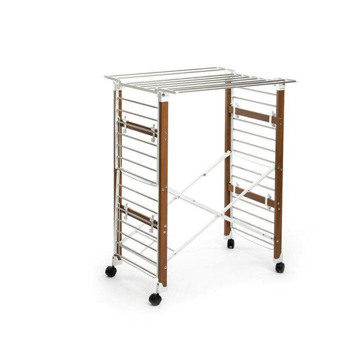 Étendoir Pliant Vertical à Roulettes Dreeyl InnovaGoods 38 Barres 3 Étendoir Pliant Vertical à Roulettes Dreeyl InnovaGoods 38 Barres 3