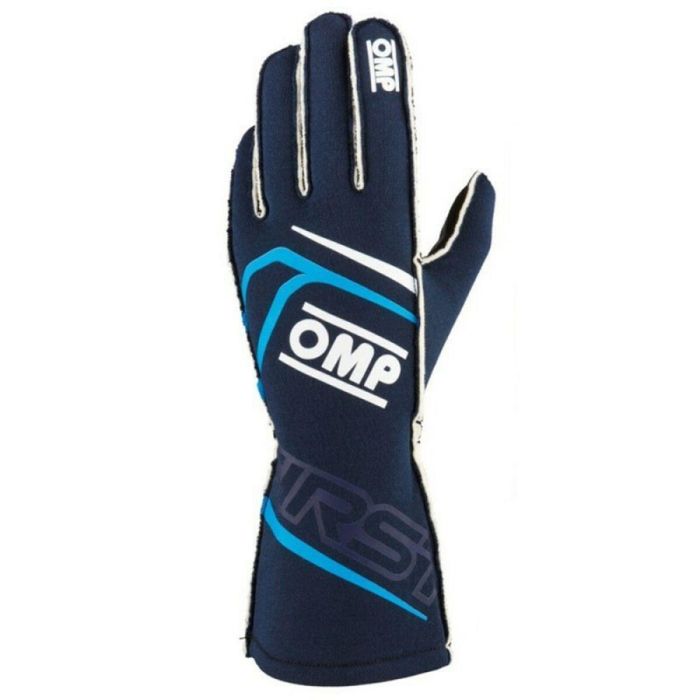 Gants de karting OMP MY2025 Bleu Blue marine FIA 8856-2018 4 Gants de karting OMP MY2025 Bleu Blue marine FIA 8856-2018 4