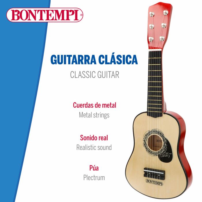 Guitare pour Enfant Bontempi 19 x 55 x 6 cm (2 Unités) 5