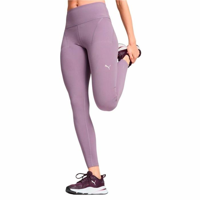 Leggings de Sport pour Femmes Puma Cloudspun Soft Hw Fl Tight Violet 2