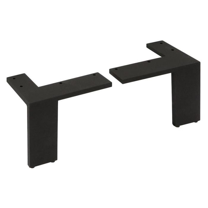 Juego De 4 Patas Zamak Rocha-New H110 Acabado Cromo Herrajes Alk 2