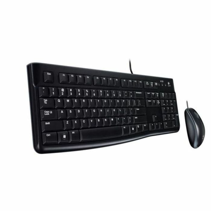 Clavier et Souris Optique Logitech 920-002562 Noir Anglais QWERTY 1