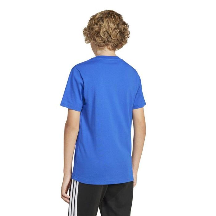 T shirt à manches courtes Enfant Adidas JI6670 Bleu 4