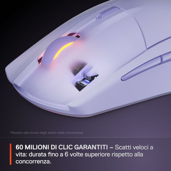 Souris SteelSeries 62525 Lavande 12 Souris SteelSeries 62525 Lavande 12