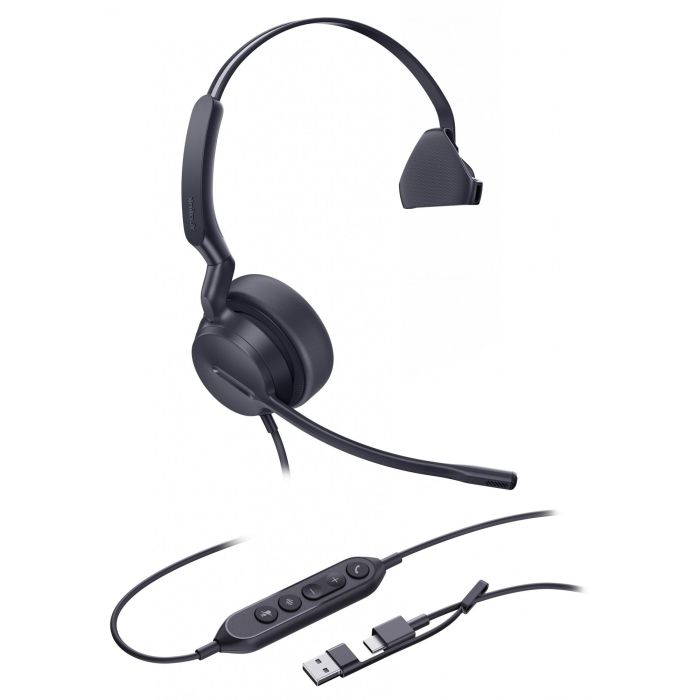 Yealink Headset UH42 Mono UC USB-C/A 1