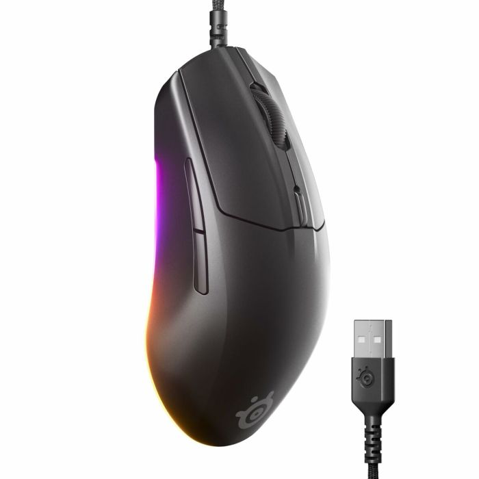 Souris SteelSeries 62515 Noir 8500 dpi 16 Souris SteelSeries 62515 Noir 8500 dpi 16
