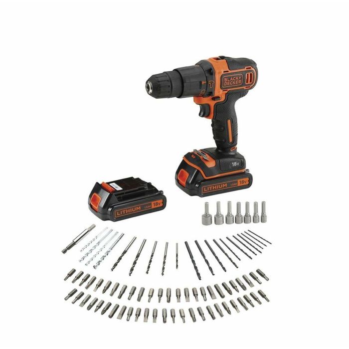 Perceuse à Percussion Black & Decker 18 V 7
