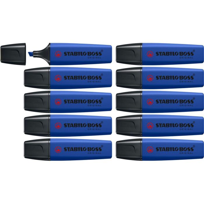 Marqueur fluorescent Stabilo NATURECOLORS WILDFLOWE Blue marine (10 Unités) 7