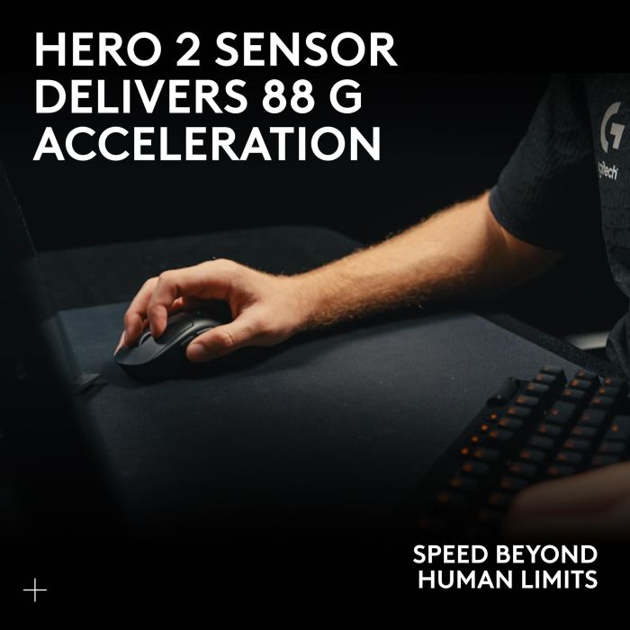 Logitech G PRO X SUPERLIGHT 2 LIGHTSPEED Gaming Mouse - BLACK - 2,4GHZ - N/A - EER2-933 - 933 7 Logitech G PRO X SUPERLIGHT 2 LIGHTSPEED Gaming Mouse - BLACK - 2,4GHZ - N/A - EER2-933 - 933 7