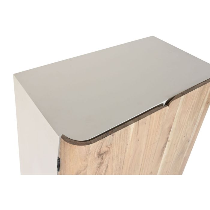 Range Bouteilles Home ESPRIT Blanc Naturel 85 x 50 x 100 cm 3