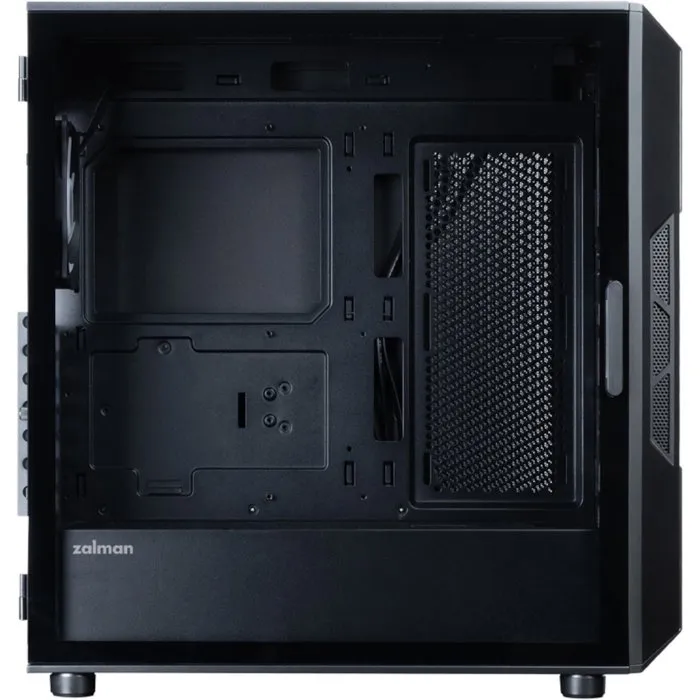 ZALMAN I3NEOV2FRGBBK Boîtier PC Gamer Moyen Tour ATX, Façade Mesh, Noir, 4 Ventilateurs RGB 120mm, Port USB Type-C, Fenêtre Verre Trempé ZALMAN I3NEOV2FRGBBK Boîtier PC Gamer Moyen Tour ATX, Façade Mesh, Noir, 4 Ventilateurs RGB 120mm, Port USB Type-C, Fenêtre Verre Trempé