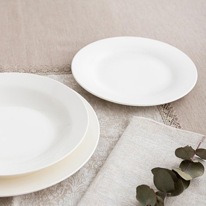 Plato Hondo Porcelana Lis Bidasoa 22,5 cm (24 Unidades) 3 Plato Hondo Porcelana Lis Bidasoa 22,5 cm (24 Unidades) 3