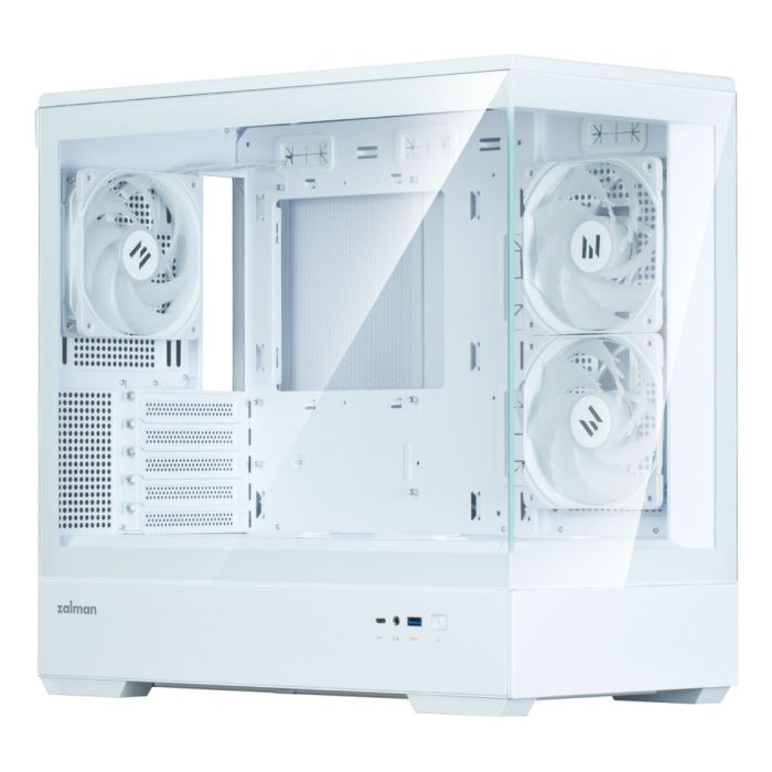 Boîtier ATX semi-tour Zalman P30 V2 Blanc 20