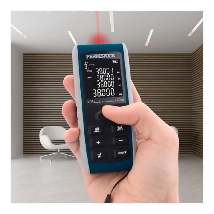 Compteur Ferrestock Laser 70 m 5