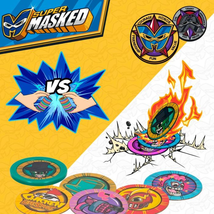 Figurines d’action Eolo Super Masked 3 x 4,5 x 3,5 cm (12 Unités) 4 Figurines d’action Eolo Super Masked 3 x 4,5 x 3,5 cm (12 Unités) 4