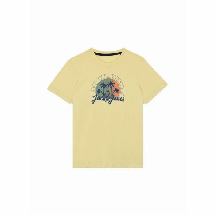 T shirt à manches courtes Enfant Jack & Jones Jjsummer Smu Vibe Tee Jaune 0 T shirt à manches courtes Enfant Jack & Jones Jjsummer Smu Vibe Tee Jaune 0