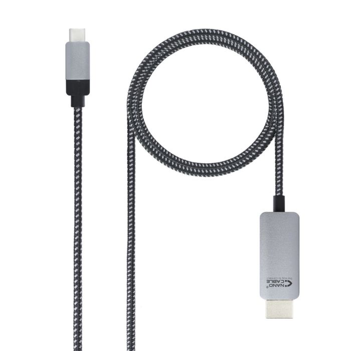 Câble USB-C vers HDMI NANOCABLE 10.15.5102 1,8 m Noir 12 Câble USB-C vers HDMI NANOCABLE 10.15.5102 1,8 m Noir 12