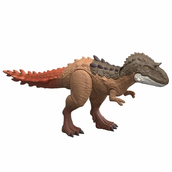 Jurassic World Mega Action Grogosaurus, Figurine Dinosaure Gorgosaurus à Grande Échelle avec Attaque par Molette et Évolution, JKL86