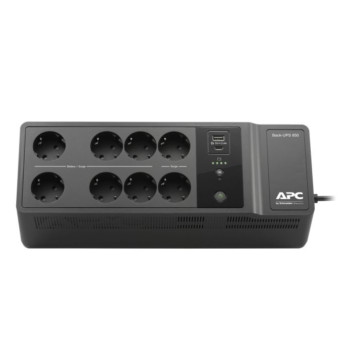 Système d'Alimentation Sans Interruption Interactif APC BE850G2-GR 520 W 1 Système d'Alimentation Sans Interruption Interactif APC BE850G2-GR 520 W 1