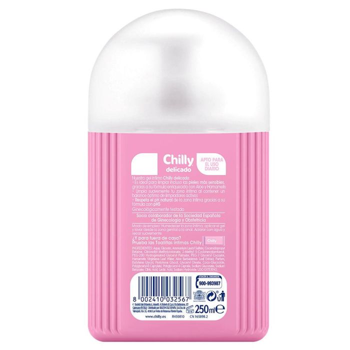 Chilly Gel Intime Peaux Sensibles Délicates Ph 5 250 mL 1