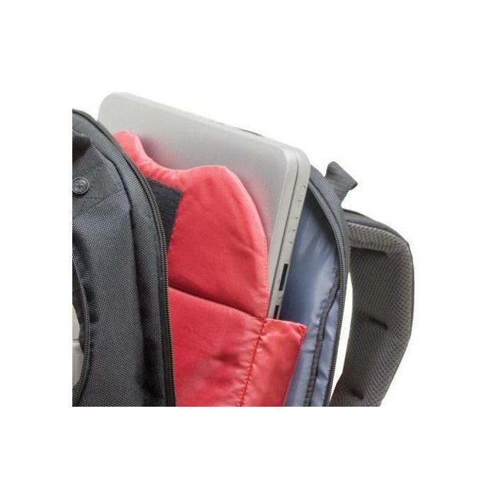 WENGER Legacy Notebook Rucksack fuer 35,8 bis 39,6cm 14,1 bis 15,6Zoll Tablet, Laptop schwarz grau 4 WENGER Legacy Notebook Rucksack fuer 35,8 bis 39,6cm 14,1 bis 15,6Zoll Tablet, Laptop schwarz grau 4