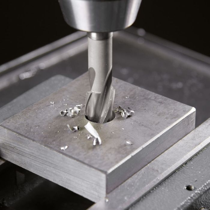 Fraise à plat RUKO 20 mm M12 Acier rapide (AR) DIN 373 180º 2