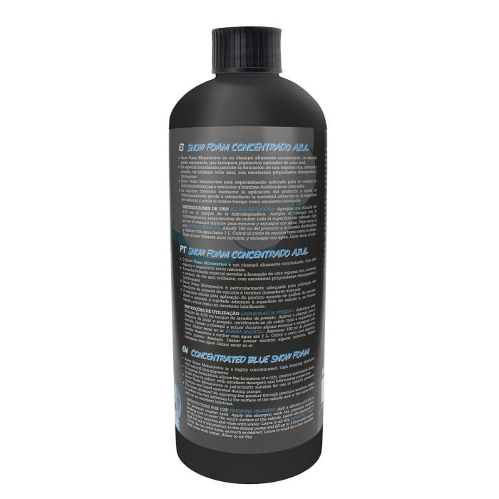 Shampoing pour voiture Motorrevive Snow Foam Bleu Concentré 500 ml 3 Shampoing pour voiture Motorrevive Snow Foam Bleu Concentré 500 ml 3