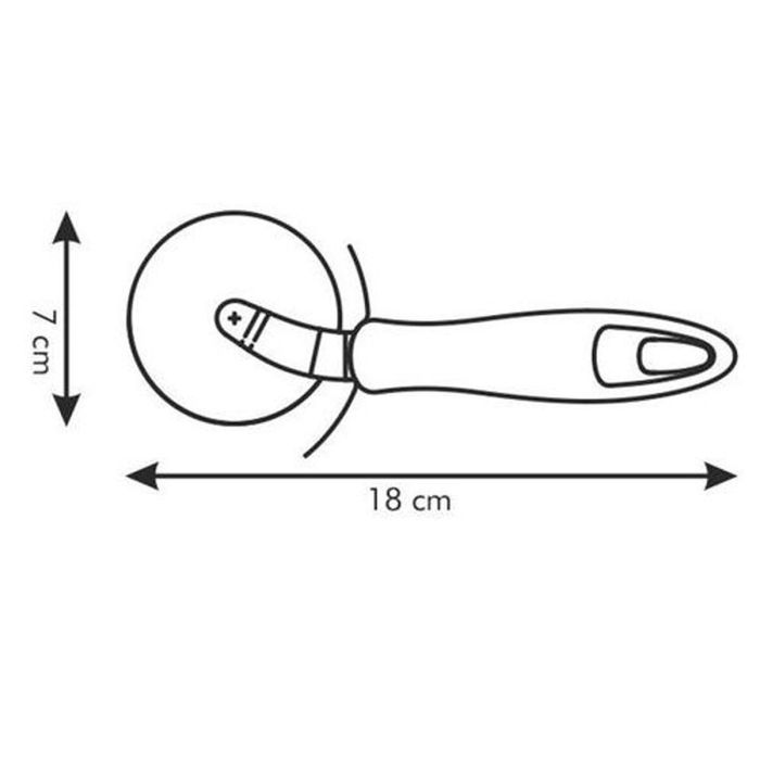 Découpeur de Pizza Tescoma Presto Acier inoxydable 1