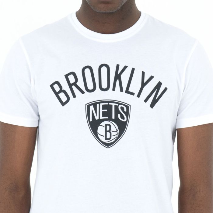 T-shirt à manches courtes homme New Era NOS NBA BRONET 60416753 Blanc 3 T-shirt à manches courtes homme New Era NOS NBA BRONET 60416753 Blanc 3