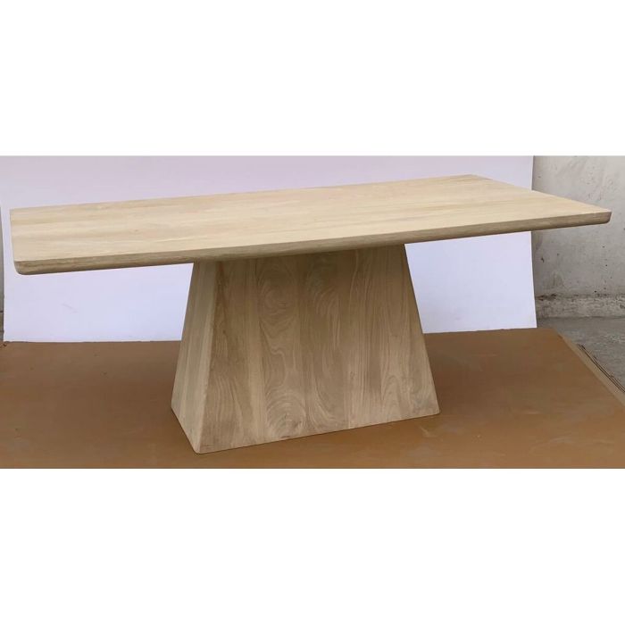 Table de Salle à Manger Home ESPRIT Naturel Bois de manguier 180 x 90 x 72 cm 2