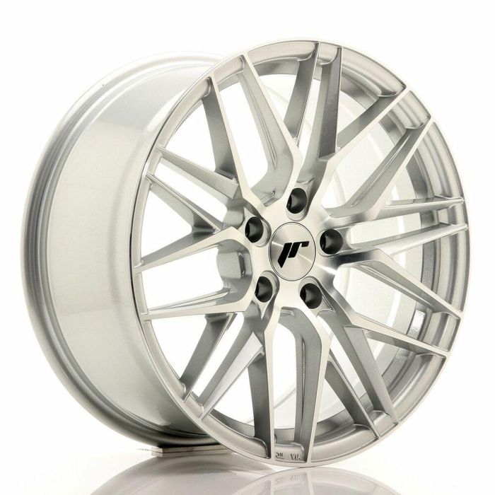 Pneu de voiture Japan Racing JR28 Argenté 18" PCD 5x120 ET40 CB 72,6