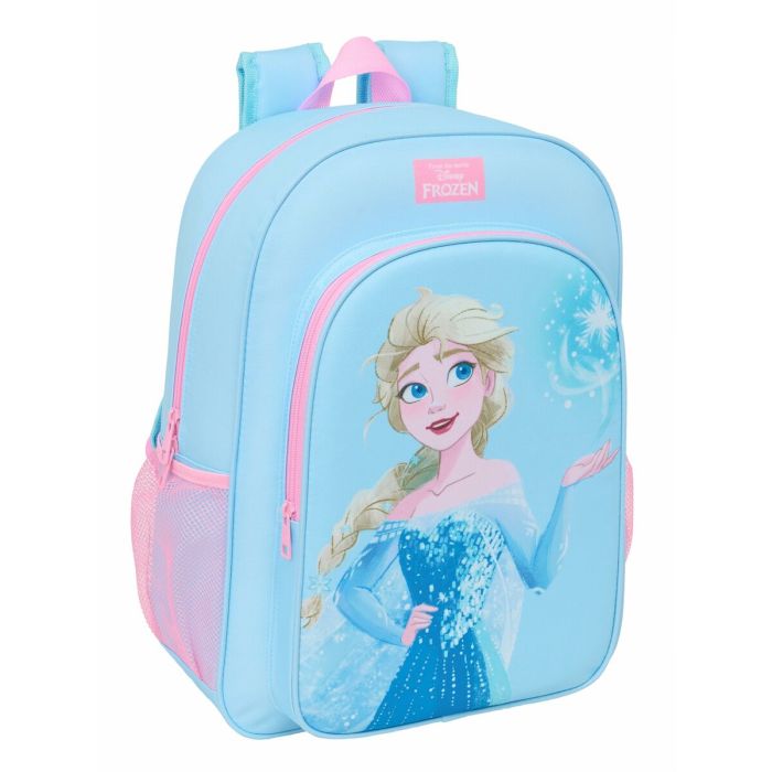 Cartable Frozen Bleu Rose 33 x 42 x 14 cm 3