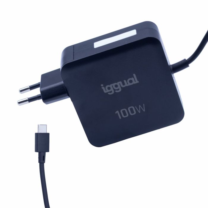 Chargeur d'ordinateur portable iggual IGG319918 100 W 10 Chargeur d'ordinateur portable iggual IGG319918 100 W 10