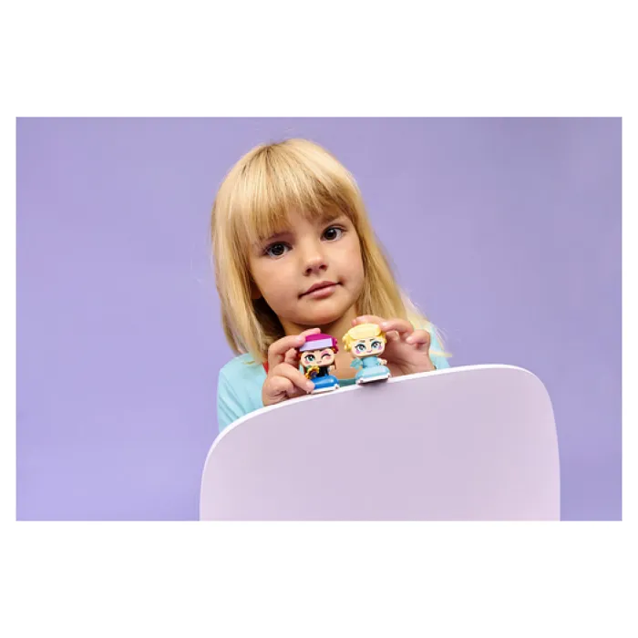 Lego Disney La Reine des Neiges 43284 - Anna et Elsa Miniatures - Jeu de Construction avec Personnages et Accessoires