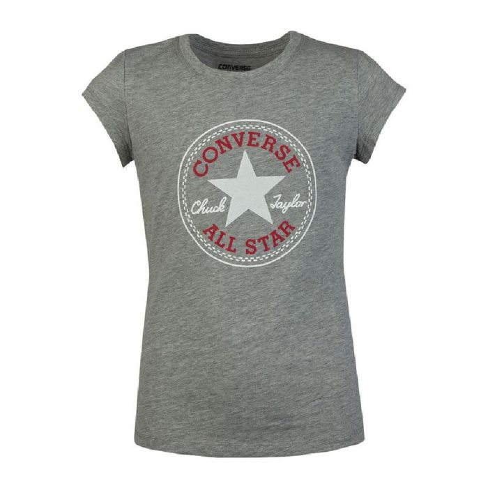T shirt à manches courtes Enfant Converse Timeless Chuck Patch G Gris 0 T shirt à manches courtes Enfant Converse Timeless Chuck Patch G Gris 0