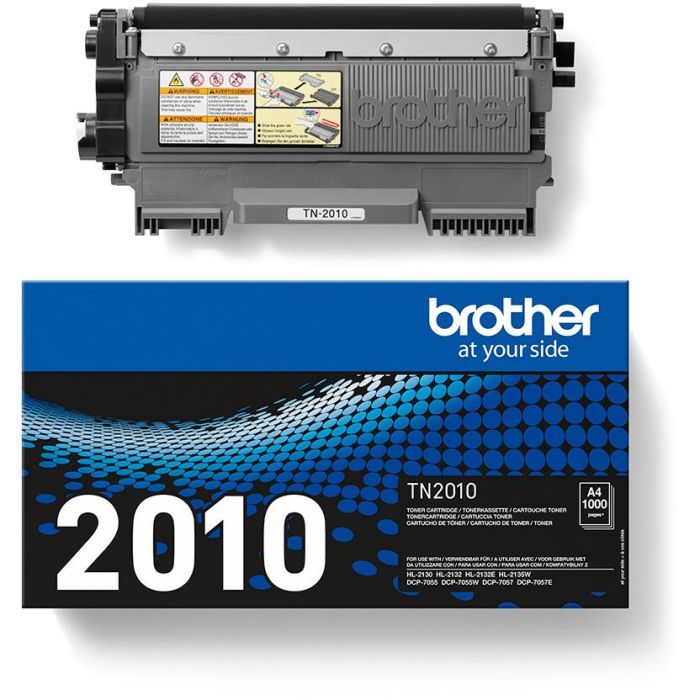 Brother Toner TN-2010 Schwarz bis zu 1.000 Seiten nach ISO 19752 3 Brother Toner TN-2010 Schwarz bis zu 1.000 Seiten nach ISO 19752 3
