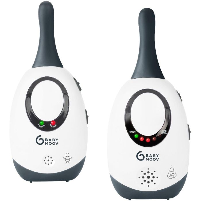 Babyphone - BABYMOOV - Portée 300m - Audio Simply Care avec fonction VOX - Double alarme et 2 adaptateurs 0 Babyphone - BABYMOOV - Portée 300m - Audio Simply Care avec fonction VOX - Double alarme et 2 adaptateurs 0