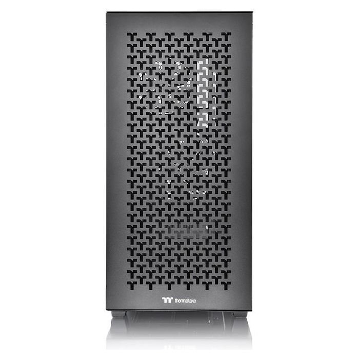 Thermaltake Divider 300 TG Air - Boîtier PC Midi-Tower Noir ATX - Vitre Latérale, 1x USB-C, 2x USB 3.2, Refroidissement Avancé - Compatible ATX, micro-ATX, Mini-ITX