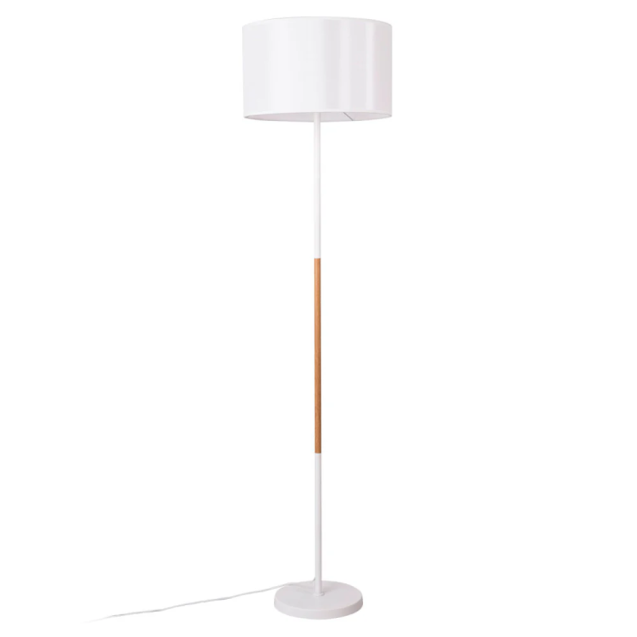 Lampe sur Pied Puducherry SKD-F1006, Style Moderne, Compatible E27, Pour Salon, Chambre, Restaurant 0