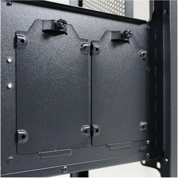 LC-Power LC-8000B-ON - Boîtier PC Midi Tower Noir, ATX, 2x USB 3.2, 1x USB-C, Gestion des câbles, Filtre anti-poussière, pour Gaming